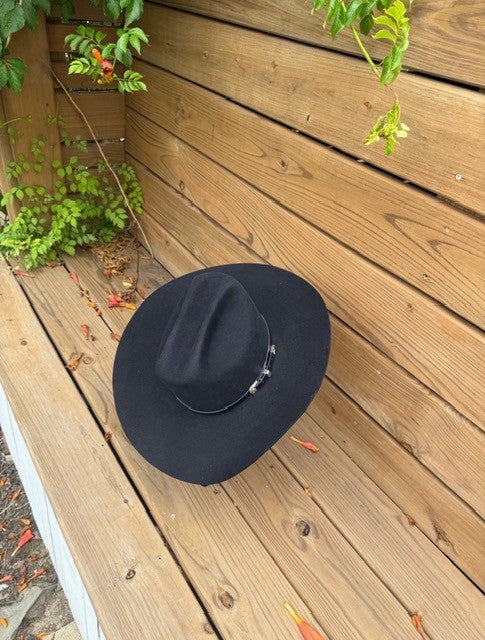 Vintage Resistol 4X Beaver Western Hat – Black